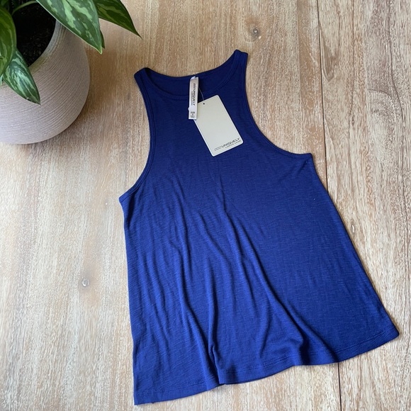 Lorna Jane 041712 Gisele Rib Tank Blue Size S - Picture 3 of 12